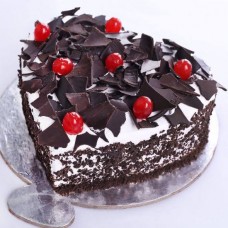 Heart Shape Black Forest Cake