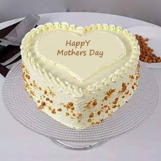 Mother's Day White Butterscotch cake 